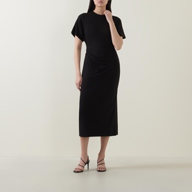 Ruched T-Shirt Dress