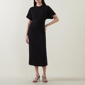 Ruched T-Shirt Dress