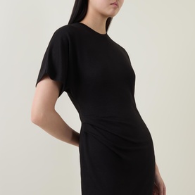 Ruched T-Shirt Dress
