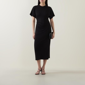 Ruched T-Shirt Dress