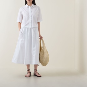 Scallop Detail Shirt