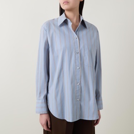 Striped Patch Pocket Shirt