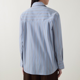 Striped Patch Pocket Shirt