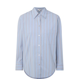 Striped Patch Pocket Shirt