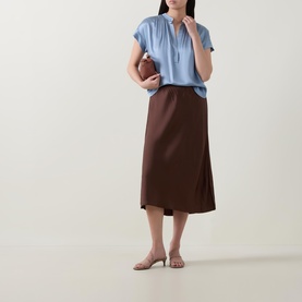 Matte Slip Skirt