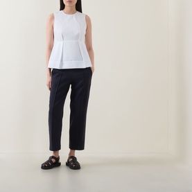 Panelled Pleated Blouse