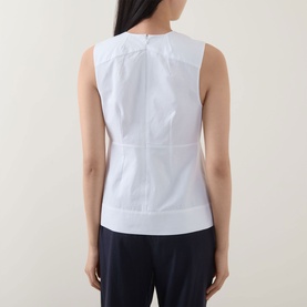 Panelled Pleated Blouse