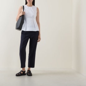Panelled Pleated Blouse