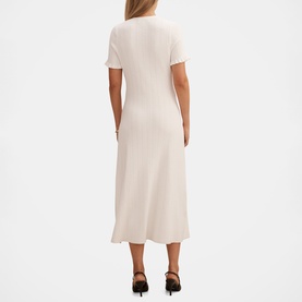 Violetta Cable Stitch Flared Dress