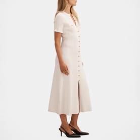 Violetta Cable Stitch Flared Dress