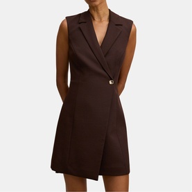Winslet Petite Wrap Blazer Mini Dress