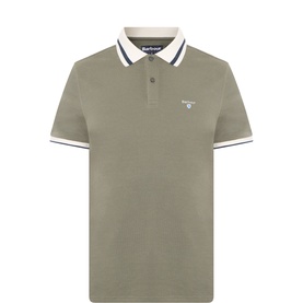 Anthorn Textured Logo Polo Shirt