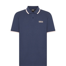 Evan Tipped Logo Polo Shirt