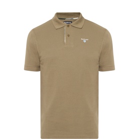 Tartan Trim Logo Polo Shirt