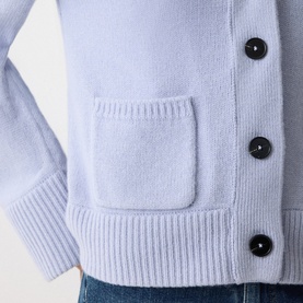 Chunky Ribbed Trim Cardigan