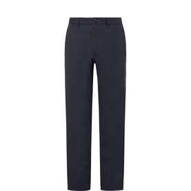 Wove Straight-Leg Trousers
