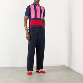 Colour-Blocked Logo Polo Shirt