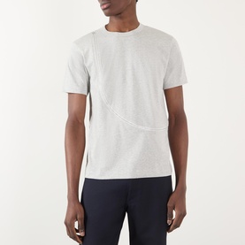 Zip-Detail T-Shirt