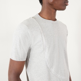 Zip-Detail T-Shirt
