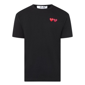 Double Heart Logo T-Shirt