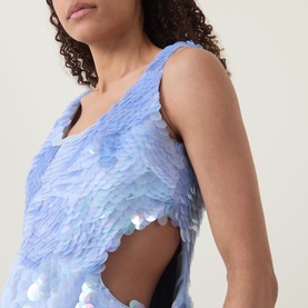 Emilie Sequin Mini Dress