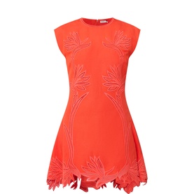 Raquel Embroidered Mini Dress