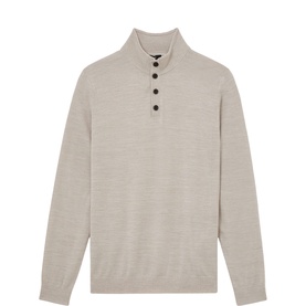 Farnham Knitted Polo Sweater