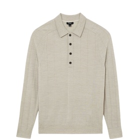 Greyson Knitted Polo Sweater
