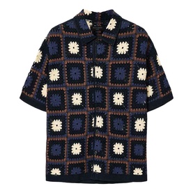 Mandon Crochet Knit Shirt