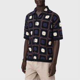 Mandon Crochet Knit Shirt