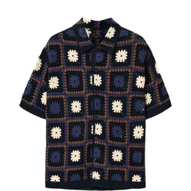 Mandon Crochet Knit Shirt