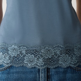 Lace Trim Cami Top