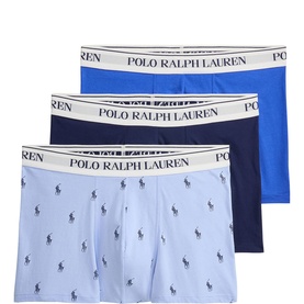 Three-Pack Classic Logo Trunks