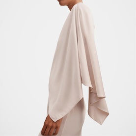 Zinnia Cape Flared Dress