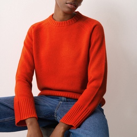 Saddle Knitted Sweater