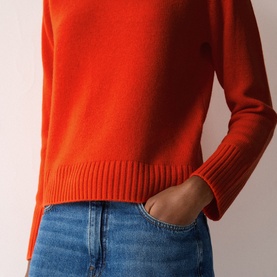 Saddle Knitted Sweater