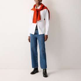 Saddle Knitted Sweater