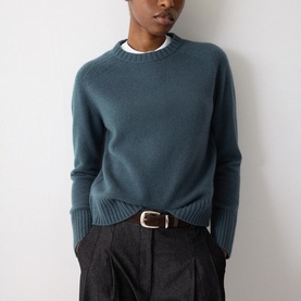 Saddle Knitted Sweater