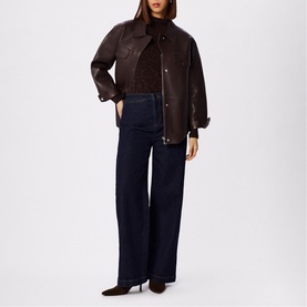 Animal Mock Neck Top