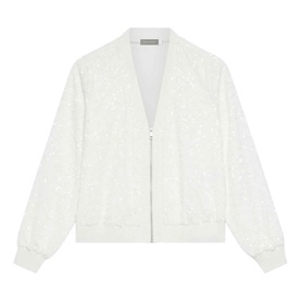 Sequin Bomber Jacket
