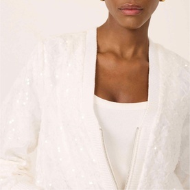 Sequin Bomber Jacket