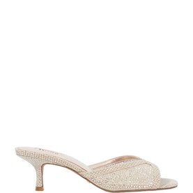 Milo Kitten Heel Hot Fix Mules