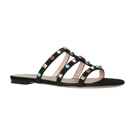 Rockstud Slide Flat Sandals