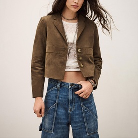 Morfeo Suede Leather Jacket