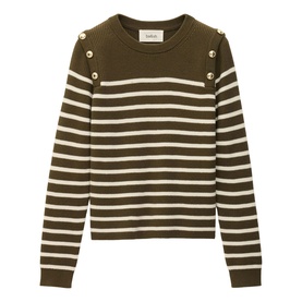 Matio Rib-Knit Striped Sweater