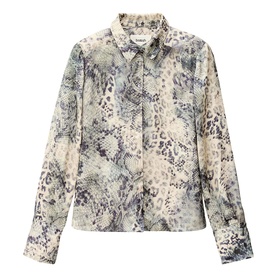 Cornelia Snake Print Blouse