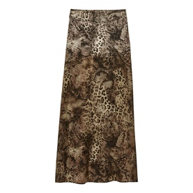 Ciria Animal Print Skirt