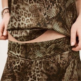 Ciria Animal Print Skirt