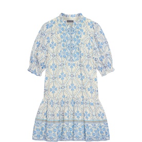 Floral Printed Mini Dress