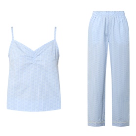 Soleil Stripe Long Pyjama Set